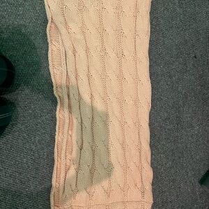 Light pink/salmon, scarf